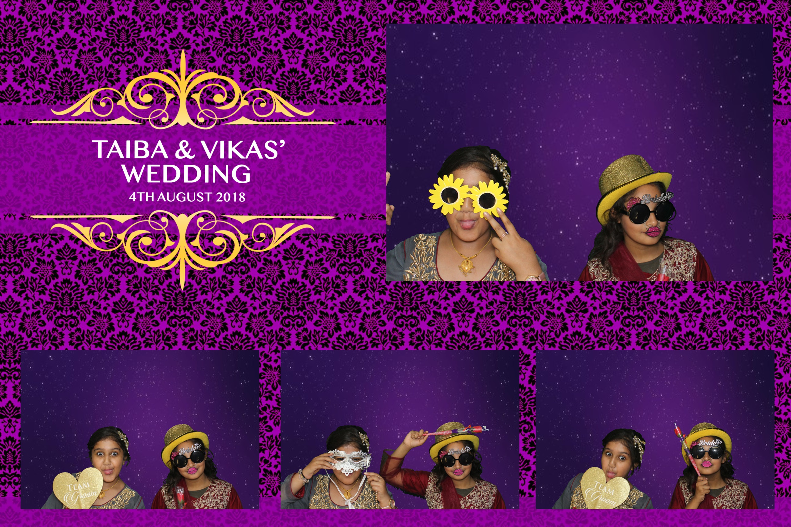 Taiba & Vikas | View more photos from the event at images.mobile-photo-booth.com/u/MobilePhotoBoothUK/Taiba-Vikas